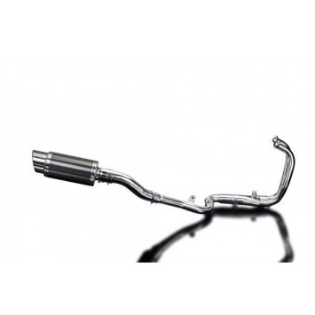 Delkevic volledig systeem Round Carbon 200mm zonder e-keur - NINJA 300 (2013-2019)