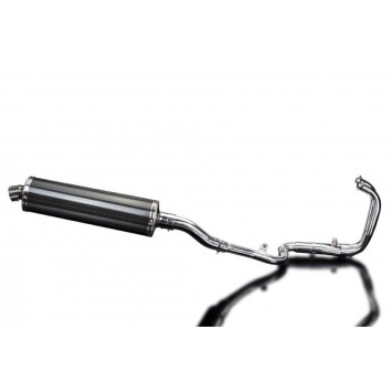 Delkevic volledig systeem Oval Carbon 450mm zonder e-keur - NINJA 300 (2013-2019)