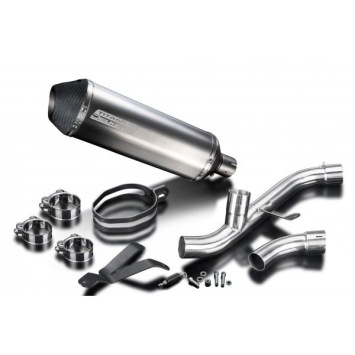 Delkevic slip-on kit X-Oval Titanium 343mm zonder e-keur - SUPERSPORT 2017-2019