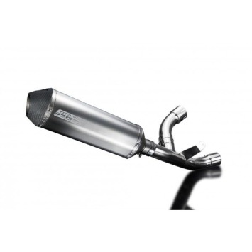 Delkevic slip-on kit X-Oval Titanium 343mm zonder e-keur - SUPERSPORT 2017-2019