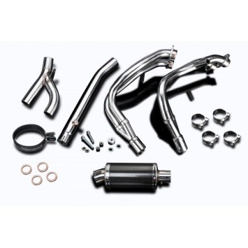 Delkevic volledig systeem Oval Carbon 225mm - GSX1300R HAYABUSA 1999-2007