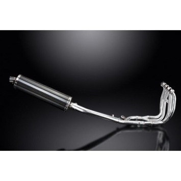 Delkevic volledig systeem Oval Carbon 450mm - GSX1300R HAYABUSA 1999-2007