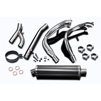 Delkevic volledig systeem Oval Carbon 450mm - GSX1300R HAYABUSA 1999-2007