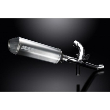 Delkevic slip-on kit X-Oval Titanium 343mm zonder e-keur - MULTISTRADA 950 2017-2018