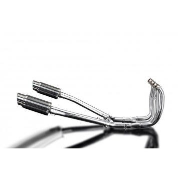 Delkevic volledig systeem Round Carbon 200mm zonder e-keur - GSX1300R HAYABUSA 1999-2007