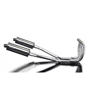 Delkevic volledig systeem Oval RVS 350mm zonder e-keur - GSX1300R HAYABUSA 1999-2007