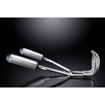 Delkevic volledig systeem X-Oval Titanium 343mm zonder e-keur - GSX1300R HAYABUSA 1999-2007