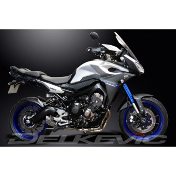 Delkevic volledig systeem Round RVS 200mm zonder e-keur - TRACER 900 15-20