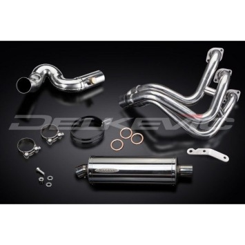 Delkevic volledig systeem Oval RVS 350mm zonder e-keur - TRACER 900 15-20