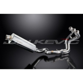 Delkevic volledig systeem Oval RVS 350mm zonder e-keur - TRACER 900 15-20