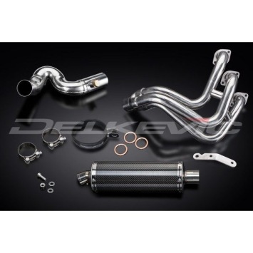 Delkevic volledig systeem Oval Carbon 350mm zonder e-keur - TRACER 900 15-20