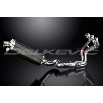 Delkevic volledig systeem Oval Carbon 350mm zonder e-keur - TRACER 900 15-20