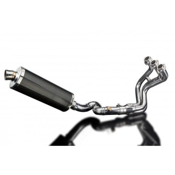 Delkevic volledig systeem Oval Carbon 350mm zonder e-keur - TRACER 900 15-20