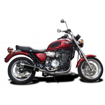 Delkevic slip-on kit Round Carbon 350mm zonder e-keur - LEGEND (1998-2001)