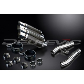 Delkevic slip-on kit Round Carbon 200mm zonder e-keur - Sprint Executive (1998)