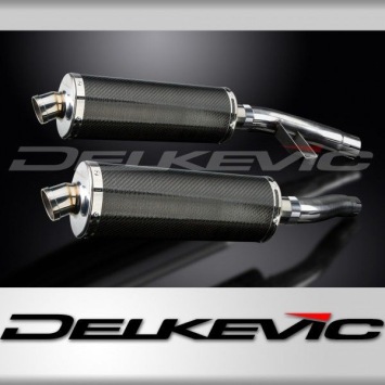 Delkevic slip-on kit Oval Carbon 350mm zonder e-keur - Sprint Executive (1998)