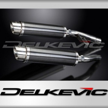 Delkevic slip-on kit Round Carbon 350mm zonder e-keur - Sprint Executive (1998)