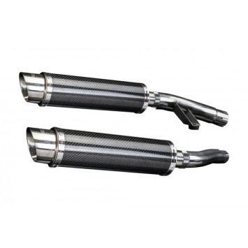 Delkevic slip-on kit Round Carbon 350mm zonder e-keur - Sprint Executive (1998)