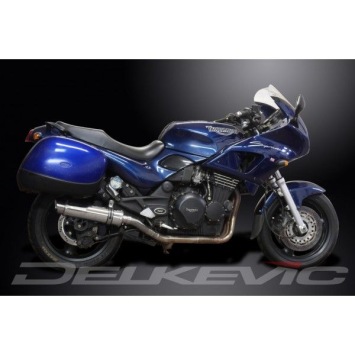 Delkevic slip-on kit Round RVS 350mm zonder e-keur - Sprint Executive (1998)