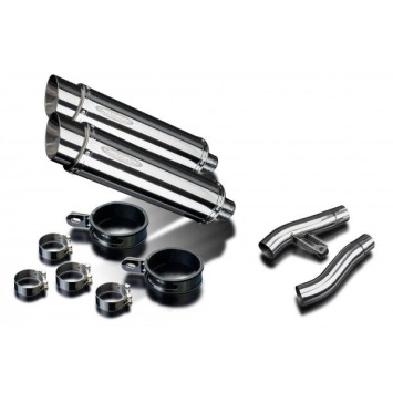 Delkevic slip-on kit Round RVS 350mm zonder e-keur - Sprint Executive (1998)