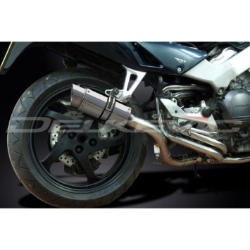 Delkevic volledig systeem Round RVS 200mm zonder e-keur - VFR800Fi (1998-2001)