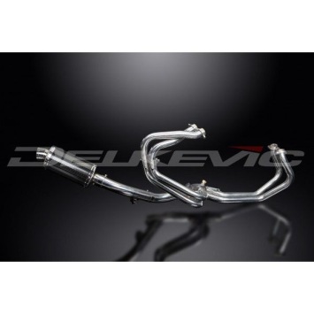 Delkevic volledig systeem Oval Carbon 225mm zonder e-keur - VFR800Fi (1998-2001)