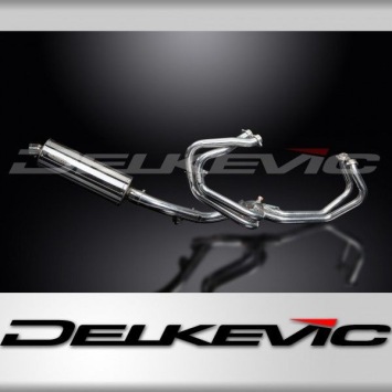 Delkevic volledig systeem Oval RVS 350mm zonder e-keur - VFR800Fi (1998-2001)