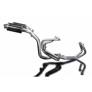 Delkevic volledig systeem Oval Carbon 225mm zonder e-keur - VFR800 VTec (2002-2013)