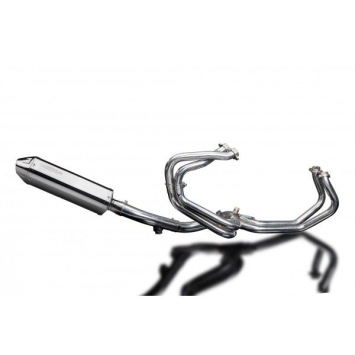 Delkevic volledig systeem Tri-Oval RVS 320mm zonder e-keur - VFR800Fi (1998-2001)