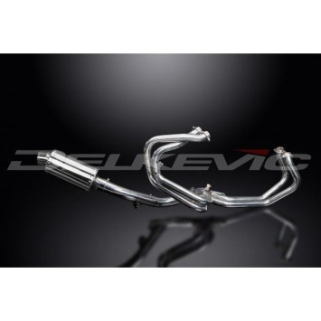 Delkevic volledig systeem Oval RVS 225mm zonder e-keur - VFR800Fi (1998-2001)