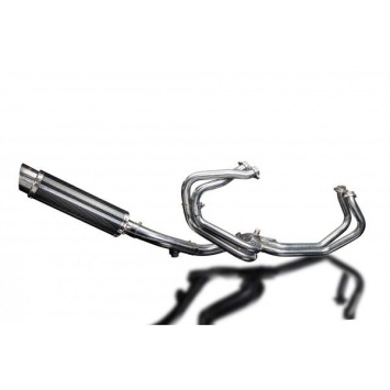 Delkevic volledig systeem Round Carbon 350mm zonder e-keur - VFR800Fi (1998-2001)