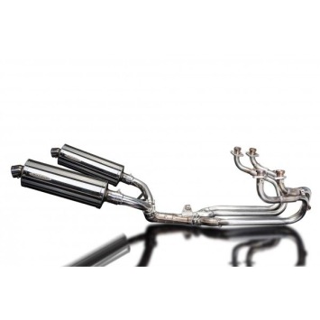 Delkevic Auspuffanlage Oval Edelstahl 350mm ohne EG-BE - ST1100 PAN EUROPEAN (1989-2002)