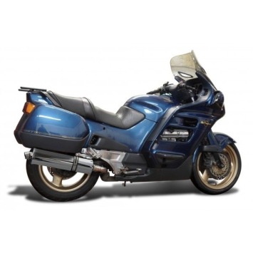 Delkevic volledig systeem Oval RVS 450mm zonder e-keur - ST1100 PAN EUROPEAN (1989-2002)