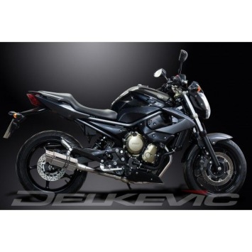 Delkevic volledig systeem Round RVS 200mm zonder e-keur - XJ6 Diversion (2009-2018)