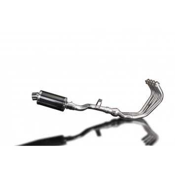 Delkevic volledig systeem Oval Carbon 225mm zonder e-keur - XJ6 Diversion (2009-2018)