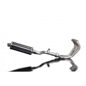 Delkevic volledig systeem Oval Carbon 350mm zonder e-keur - XJ6 Diversion (2009-2018)