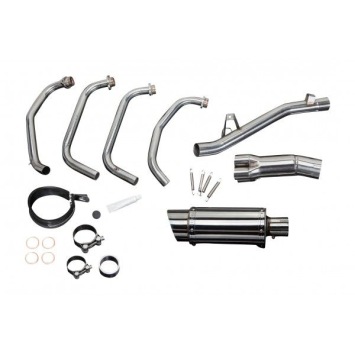 Delkevic volledig systeem Round RVS 200mm zonder e-keur - GSF1200 BANDIT (1995-2007)