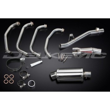 Delkevic volledig systeem Oval RVS 225mm zonder e-keur - GSF1200 BANDIT (1995-2007)