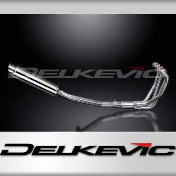 Delkevic volledig systeem Round RVS 350mm zonder e-keur - GSF1200 BANDIT (1995-2007)