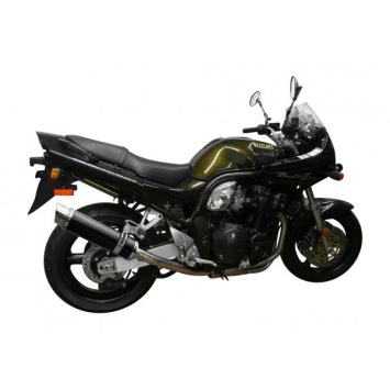 Delkevic volledig systeem Round Carbon 350mm zonder e-keur - GSF1200 BANDIT (1995-2007)