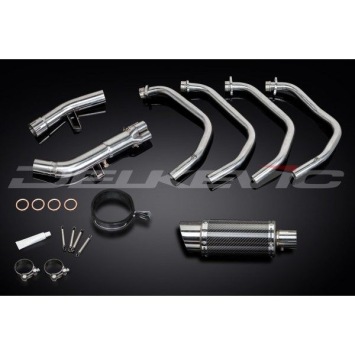 Delkevic volledig systeem Round Carbon 200mm zonder e-keur - GSF1250 BANDIT (2007-2014)