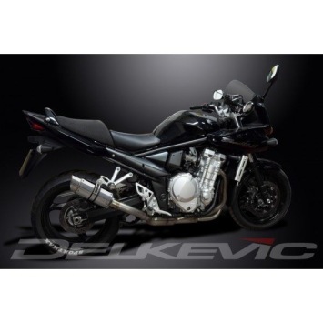 Delkevic volledig systeem Round RVS 200mm zonder e-keur - GSF1250 BANDIT (2007-2014)