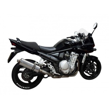 Delkevic volledig systeem Oval RVS 350mm zonder e-keur - GSF1250 BANDIT (2007-2014)