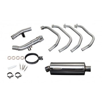 Delkevic volledig systeem Oval RVS 350mm zonder e-keur - GSF1250 BANDIT (2007-2014)