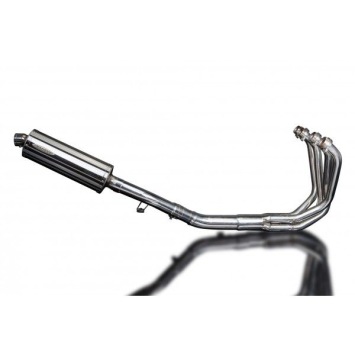 Delkevic volledig systeem Oval RVS 350mm zonder e-keur - GSF1250 BANDIT (2007-2014)