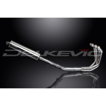 Delkevic volledig systeem Oval RVS 450mm zonder e-keur - GSF1250 BANDIT (2007-2014)