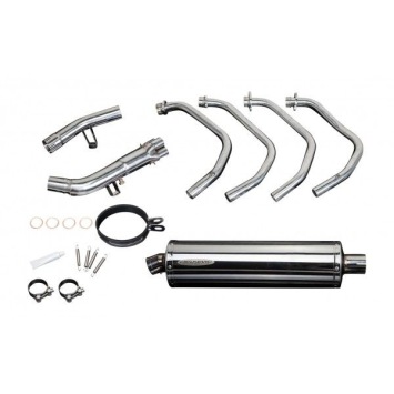 Delkevic volledig systeem Oval RVS 450mm zonder e-keur - GSF1250 BANDIT (2007-2014)