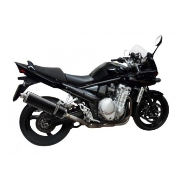 Delkevic volledig systeem Oval Carbon 450mm zonder e-keur - GSF1250 BANDIT (2007-2014)