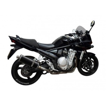 Delkevic volledig systeem Oval Carbon 350mm zonder e-keur - GSF1250 BANDIT (2007-2014)