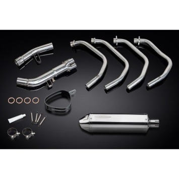 Delkevic volledig systeem Tri-Oval RVS 320mm zonder e-keur - GSF1250 BANDIT (2007-2014)